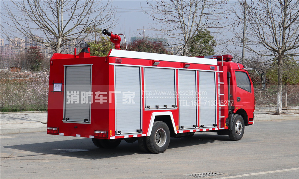 東風多利卡單排座消防車高清圖片 東風多利卡單排座消防車高清圖片